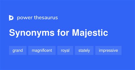 majestic synonym